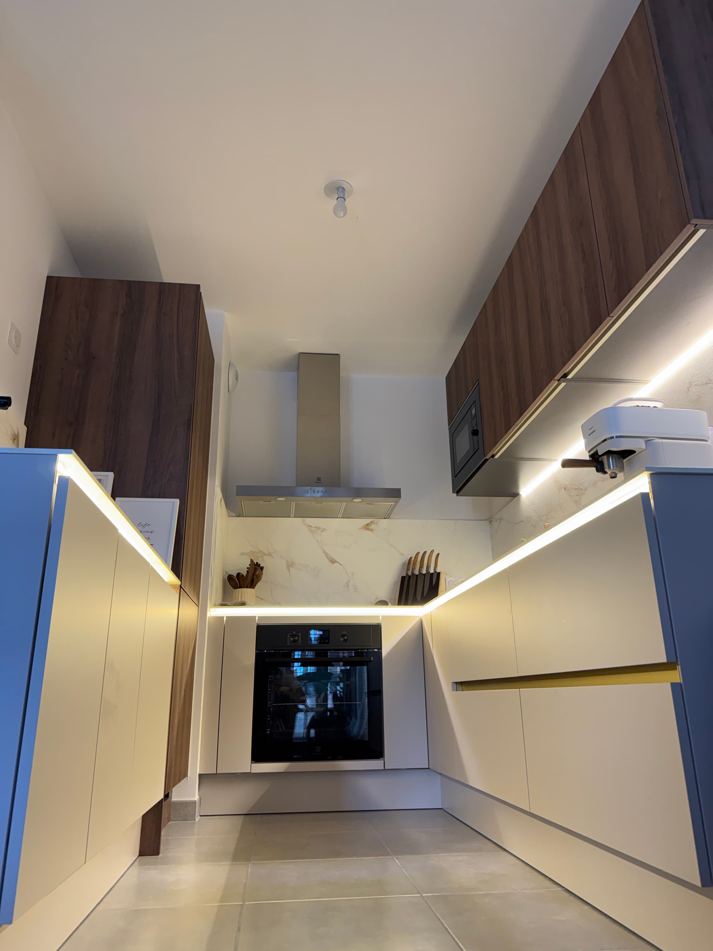 Modification complète de l’installation électrique d’une cuisine – Mougins