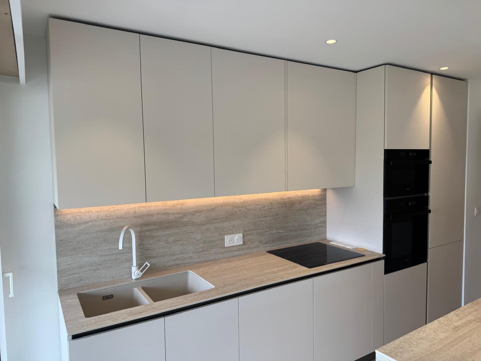 Rénovation cuisine – électricien Cannes Alpes-Maritimes — après